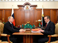 Владимир Путин и Михаил Игнатьев, январь 2016 года