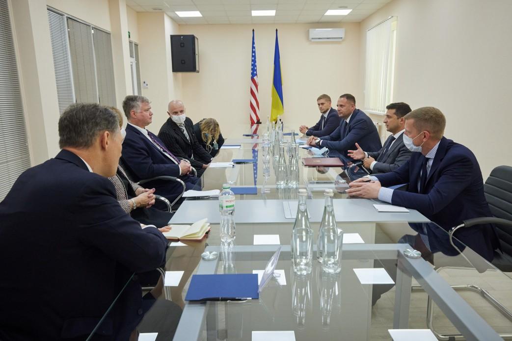 Встреча Зеленского с представителем США
