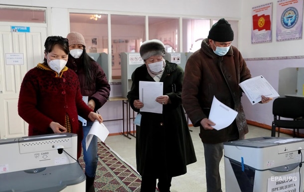 Выборы в Кыргызстане - участки